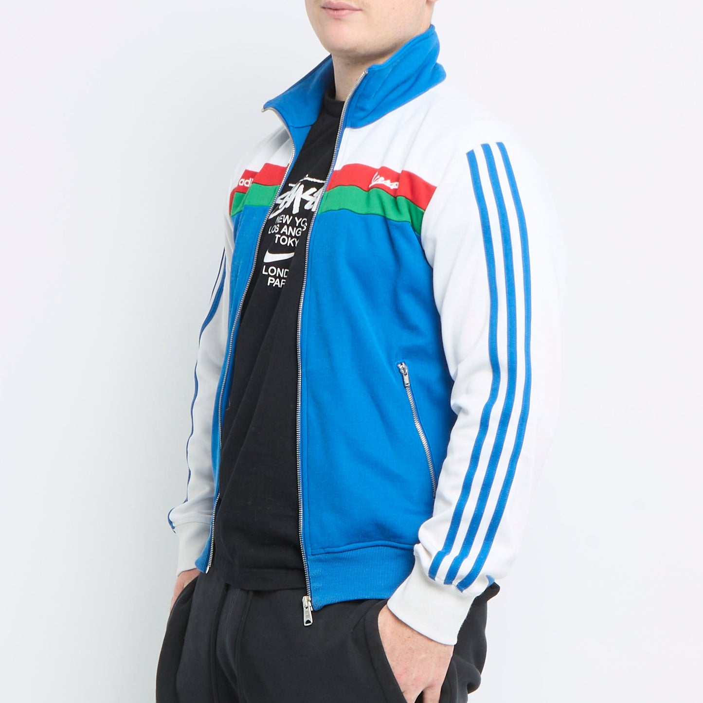 Adidas Zip Up Sweater - S