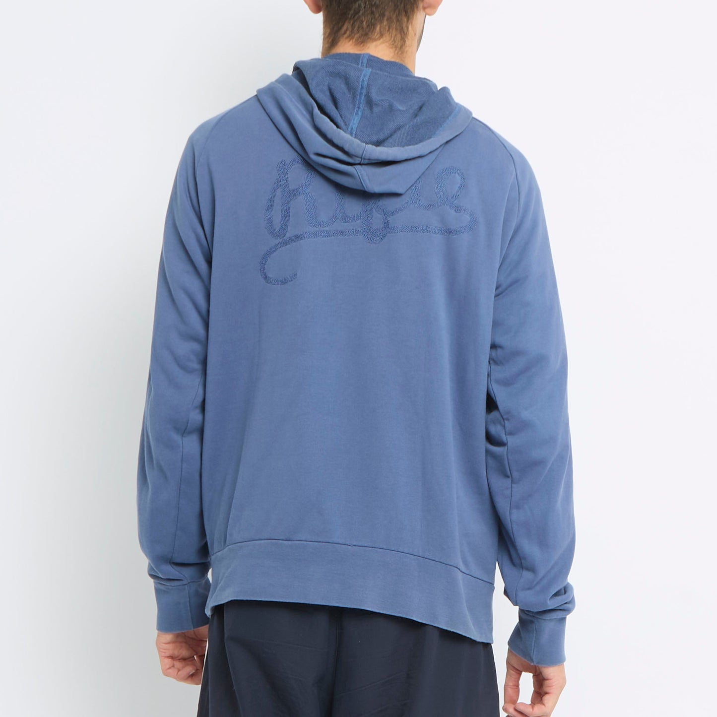 Embroided Patch Hoodie - S