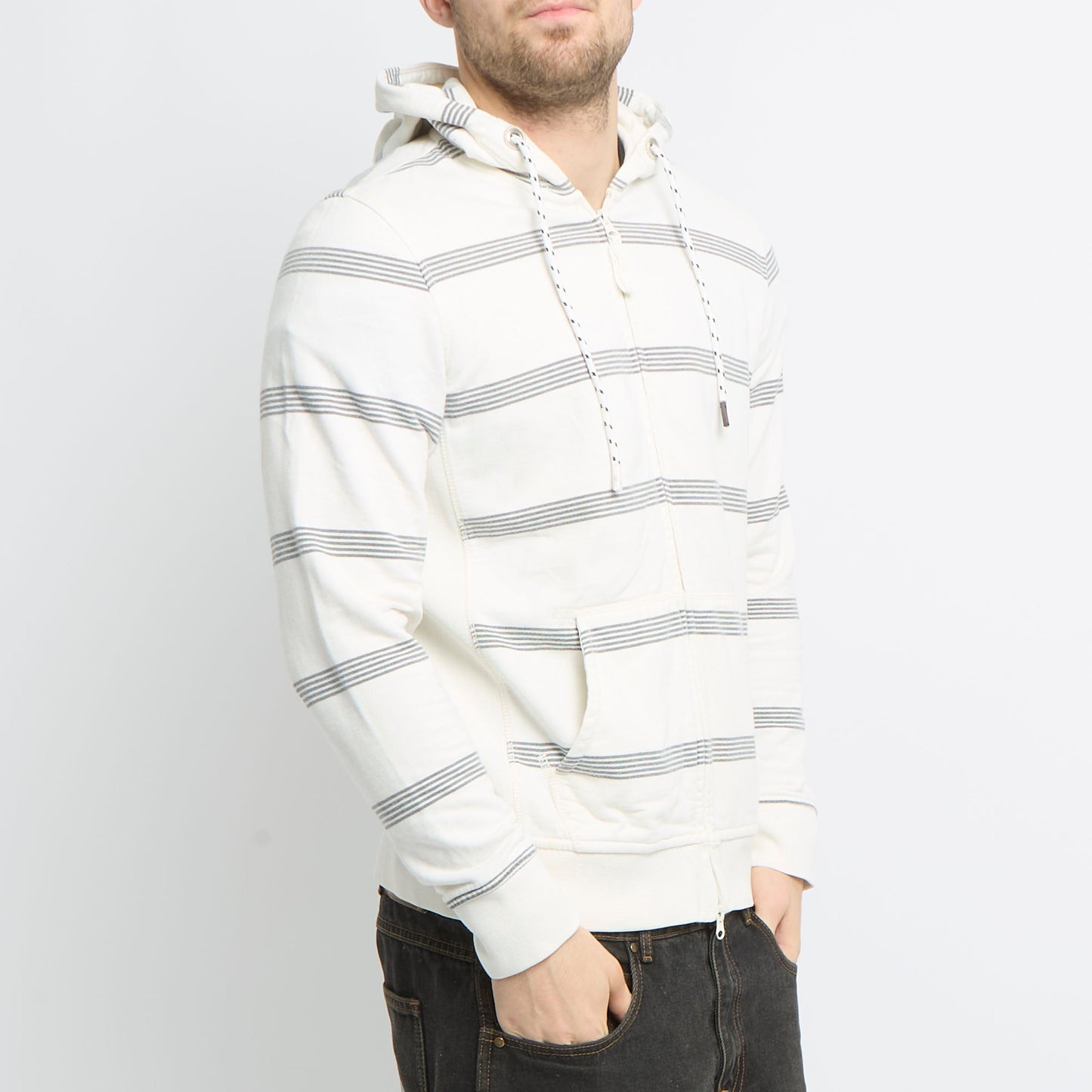 Murphy & Nye Striped Hoodie - S