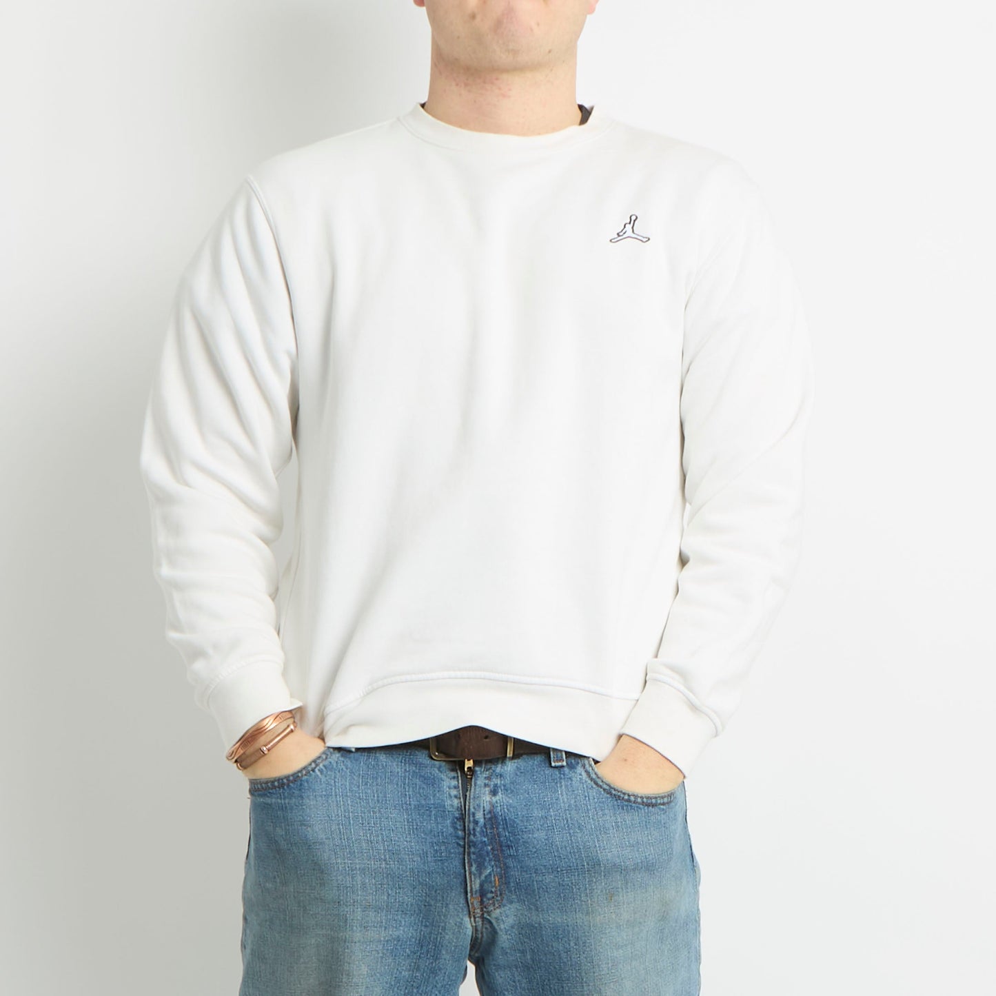 Jordan Embroided Crewneck Sweater - S