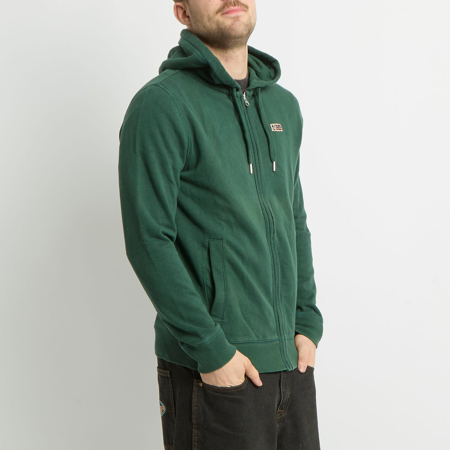 Napapijri Zip Up Hoodie - S