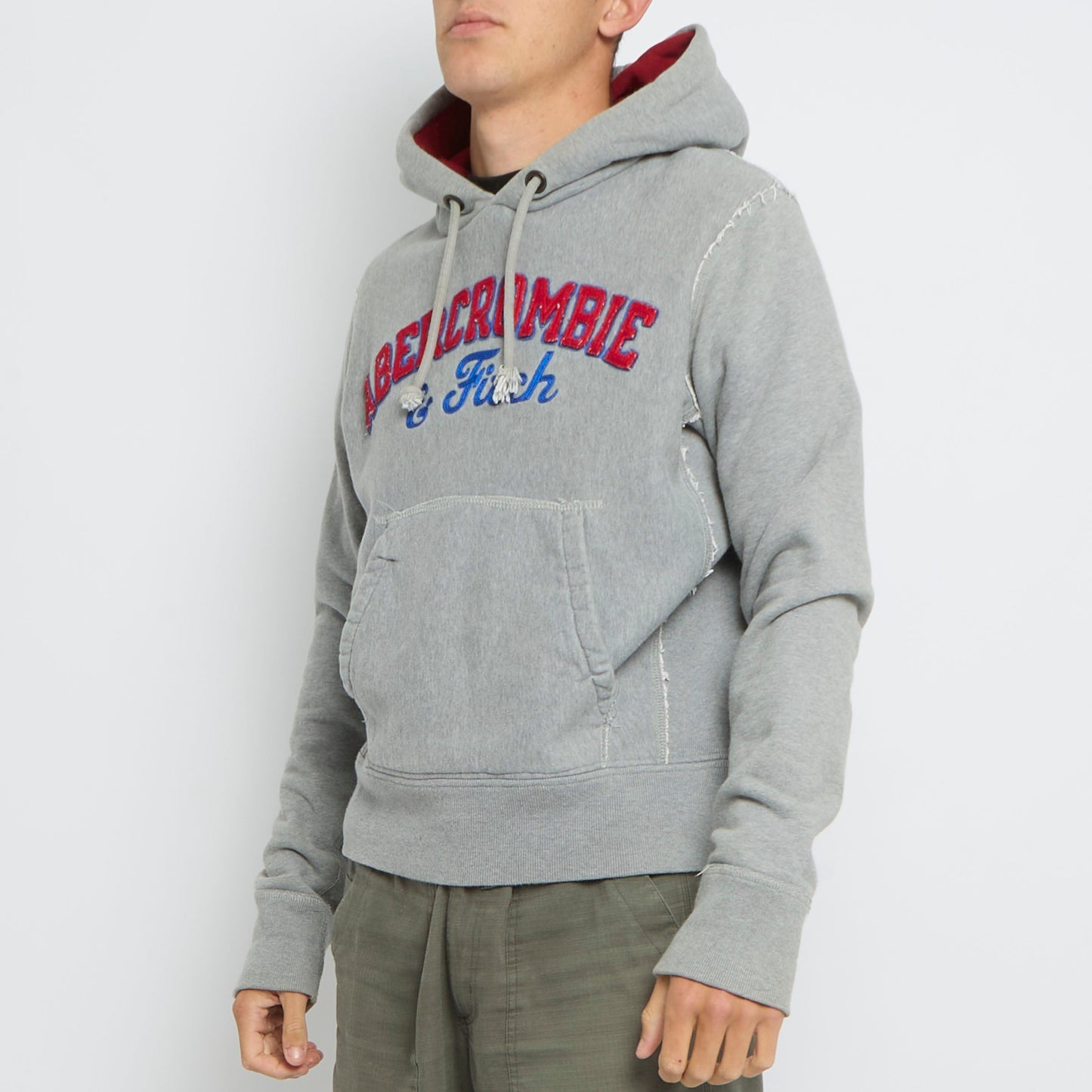 Abercrombie & Fitch Spellout Hoodie - S