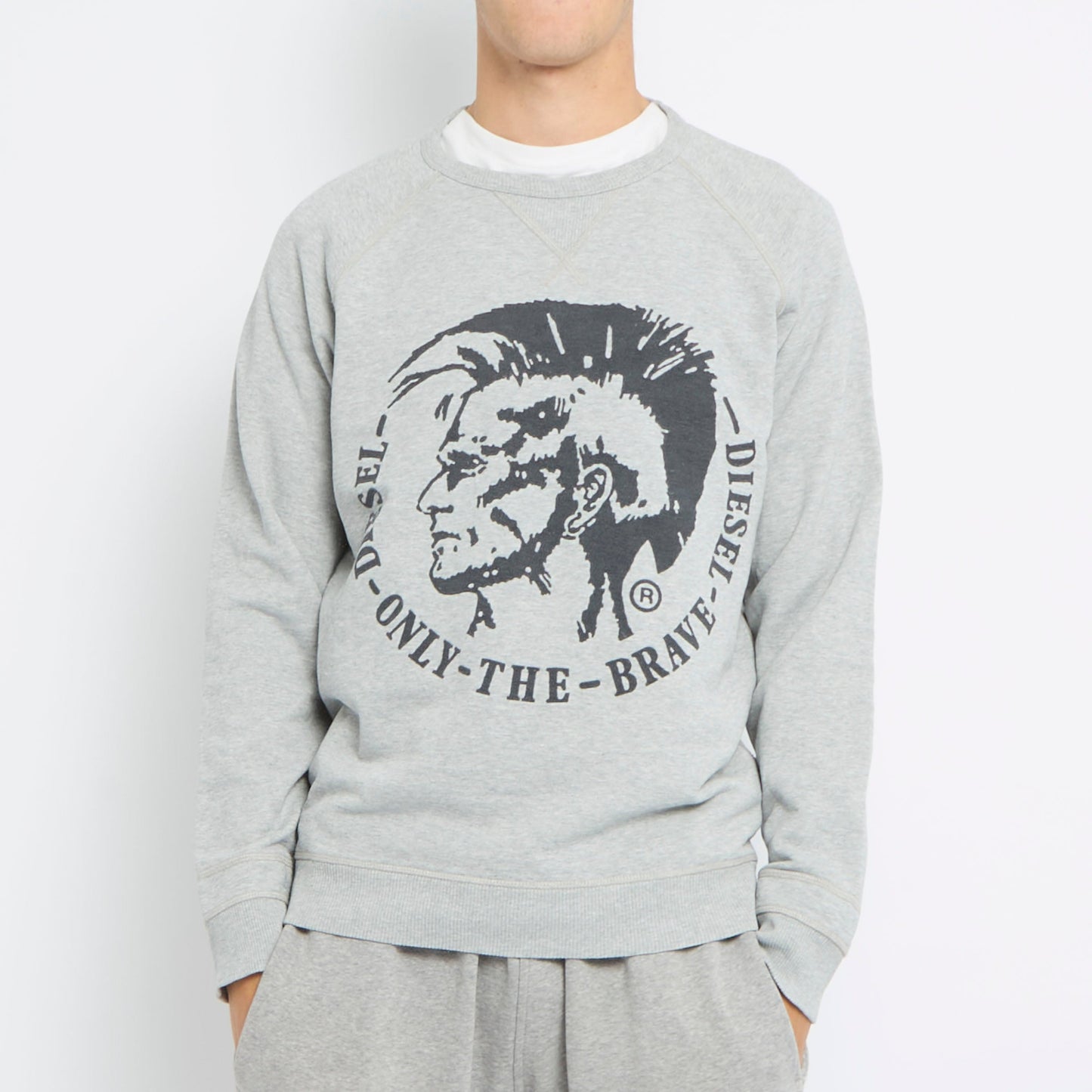 Diesel Logo Crewneck Sweater - S