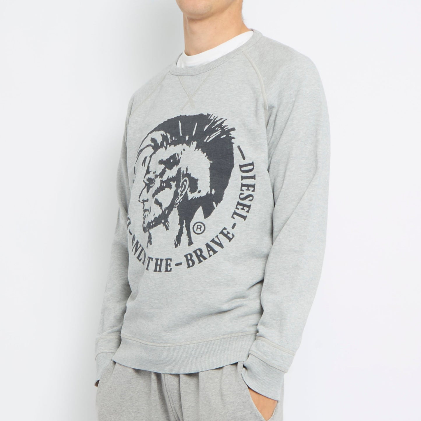 Diesel Logo Crewneck Sweater - S