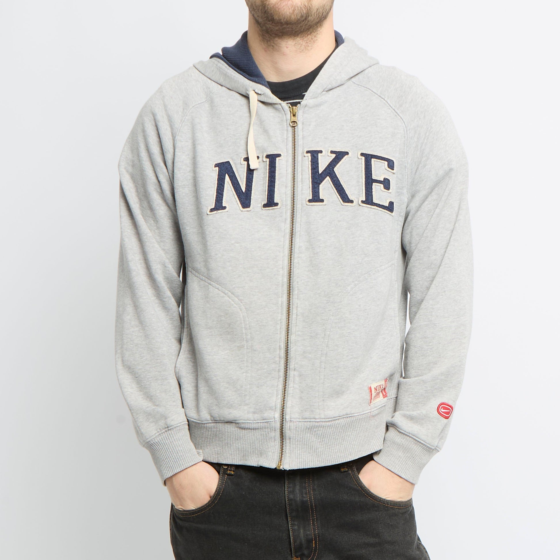 Nike Spellout Zip Up Hoodie - S