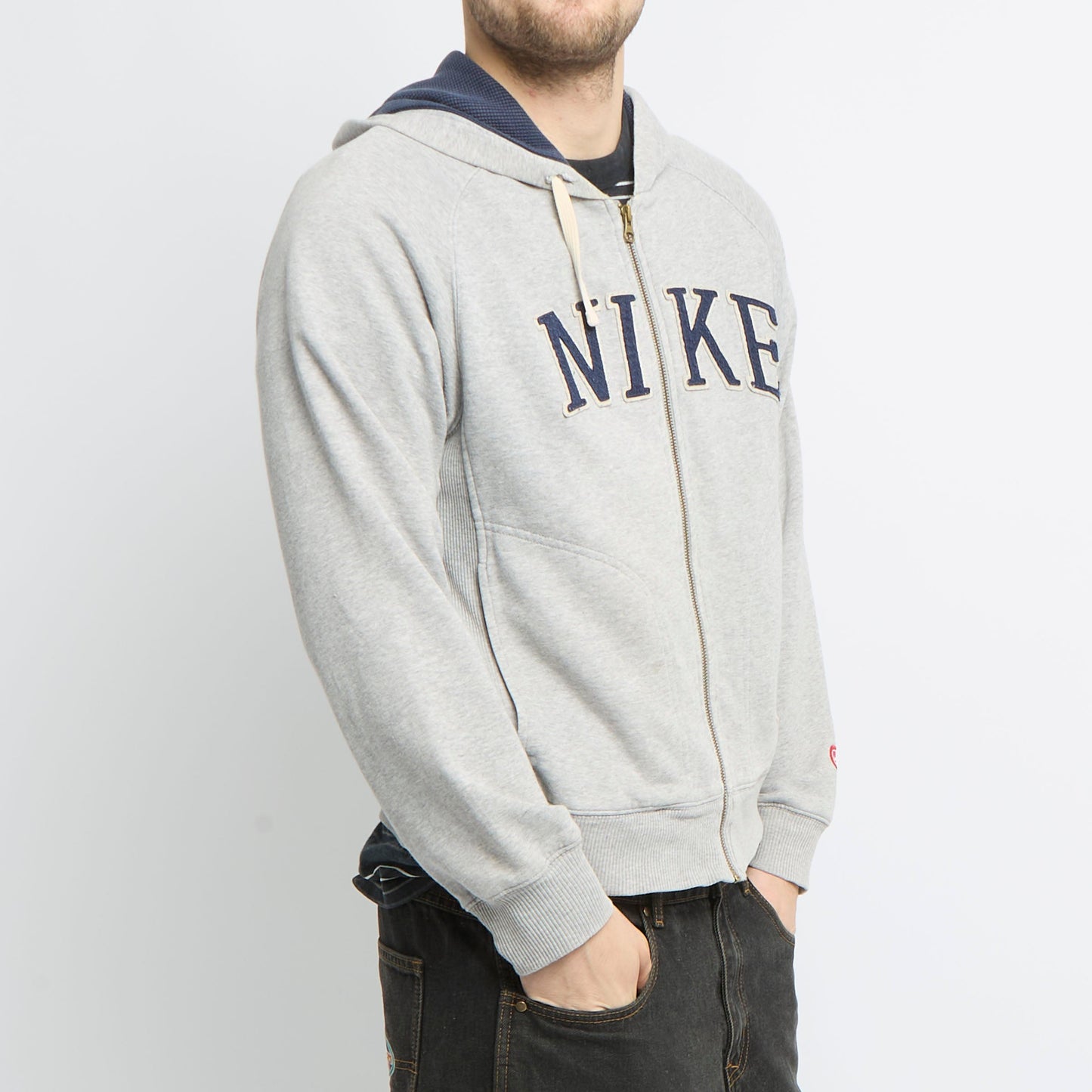 Nike Spellout Zip Up Hoodie - S