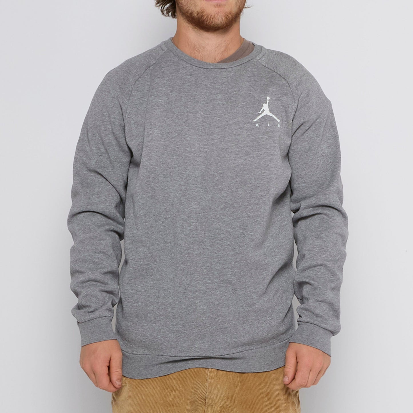 Jordan Logo Print Crewneck - S