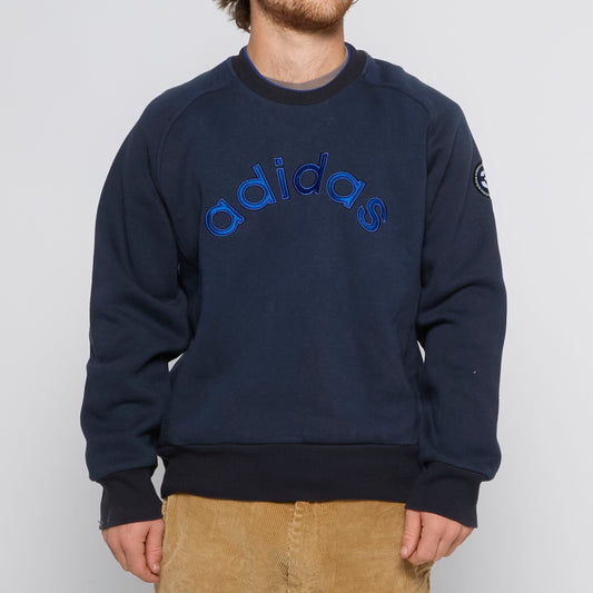 Adidas Spellout Crewneck Sweater - S