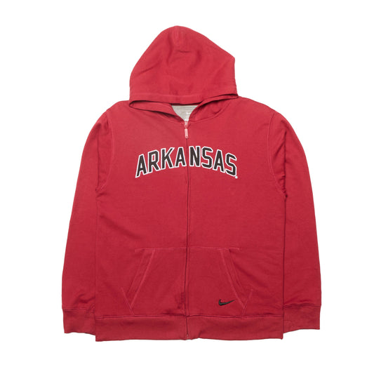 Nike Arkansas Spellout Embroided Hoodie - S