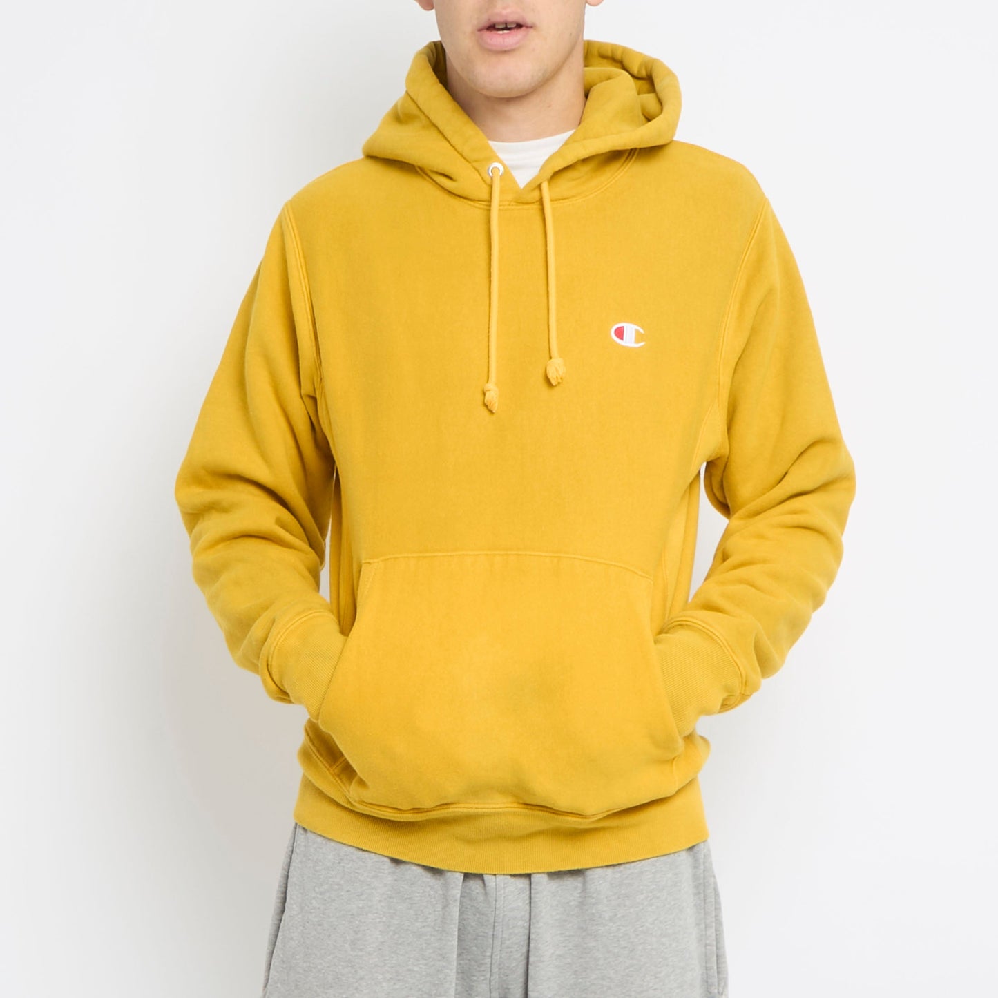 Champion Logo Hoodie - S