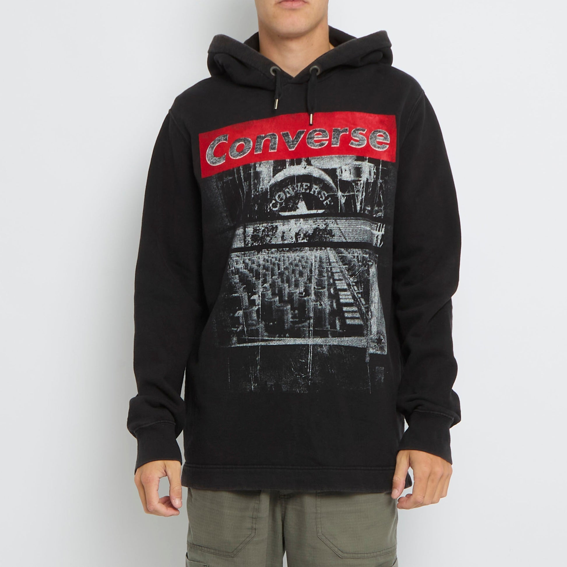 Converse Graphic Print Hoodie - XL