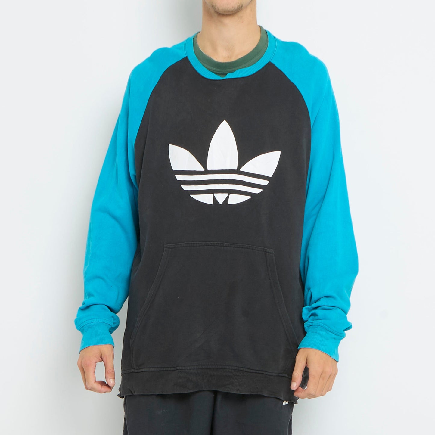 Adidas Logo Crewneck Sweater - XL