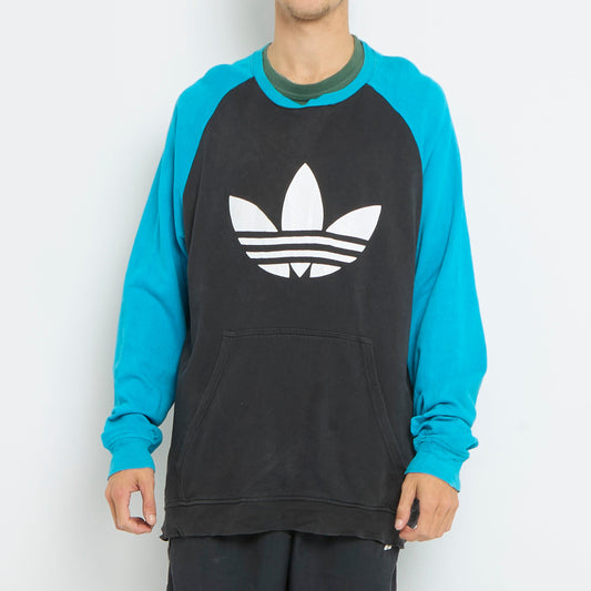 Adidas Logo Crewneck Sweater - XL