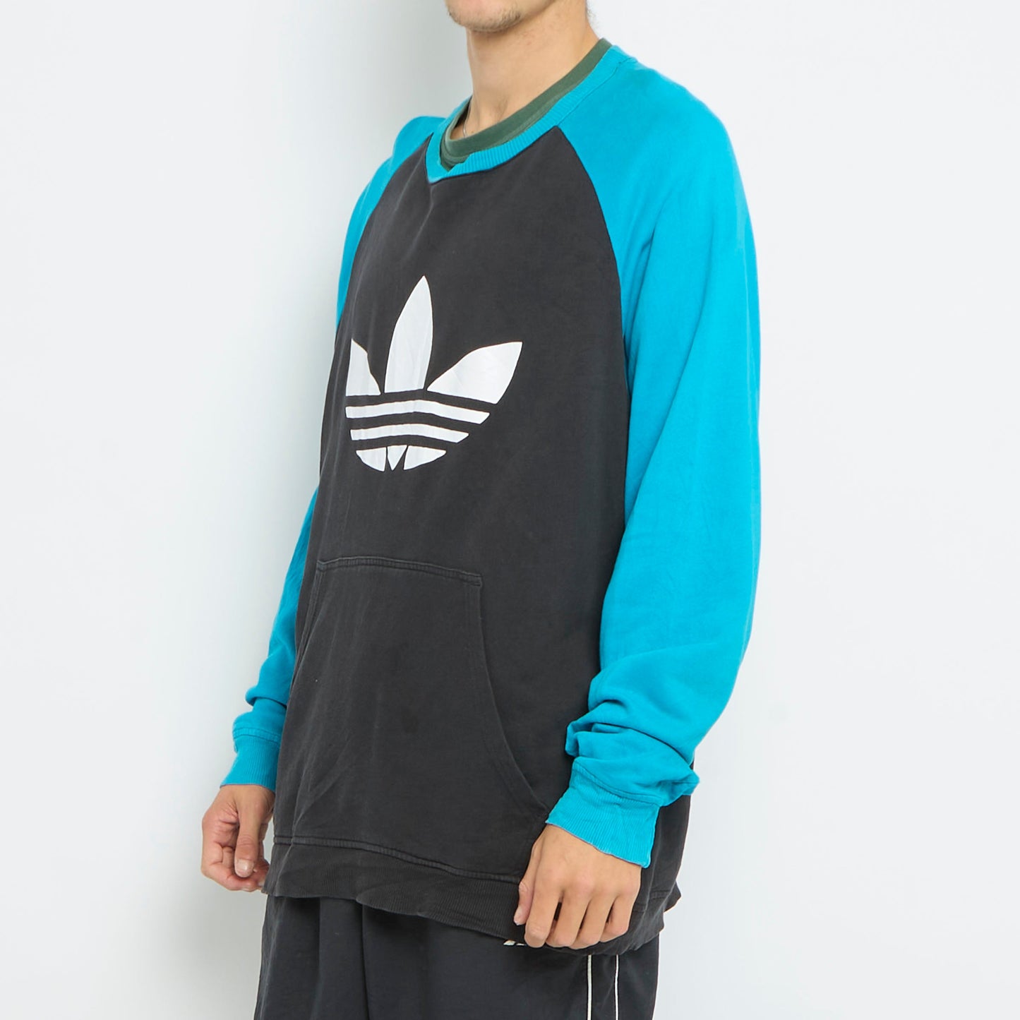 Adidas Logo Crewneck Sweater - XL