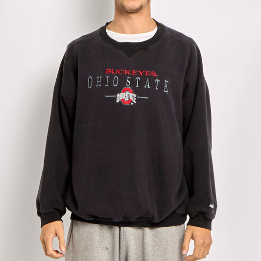 Embroided Logo Crewneck Sweater - XL