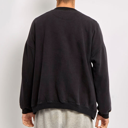 Embroided Logo Crewneck Sweater - XL