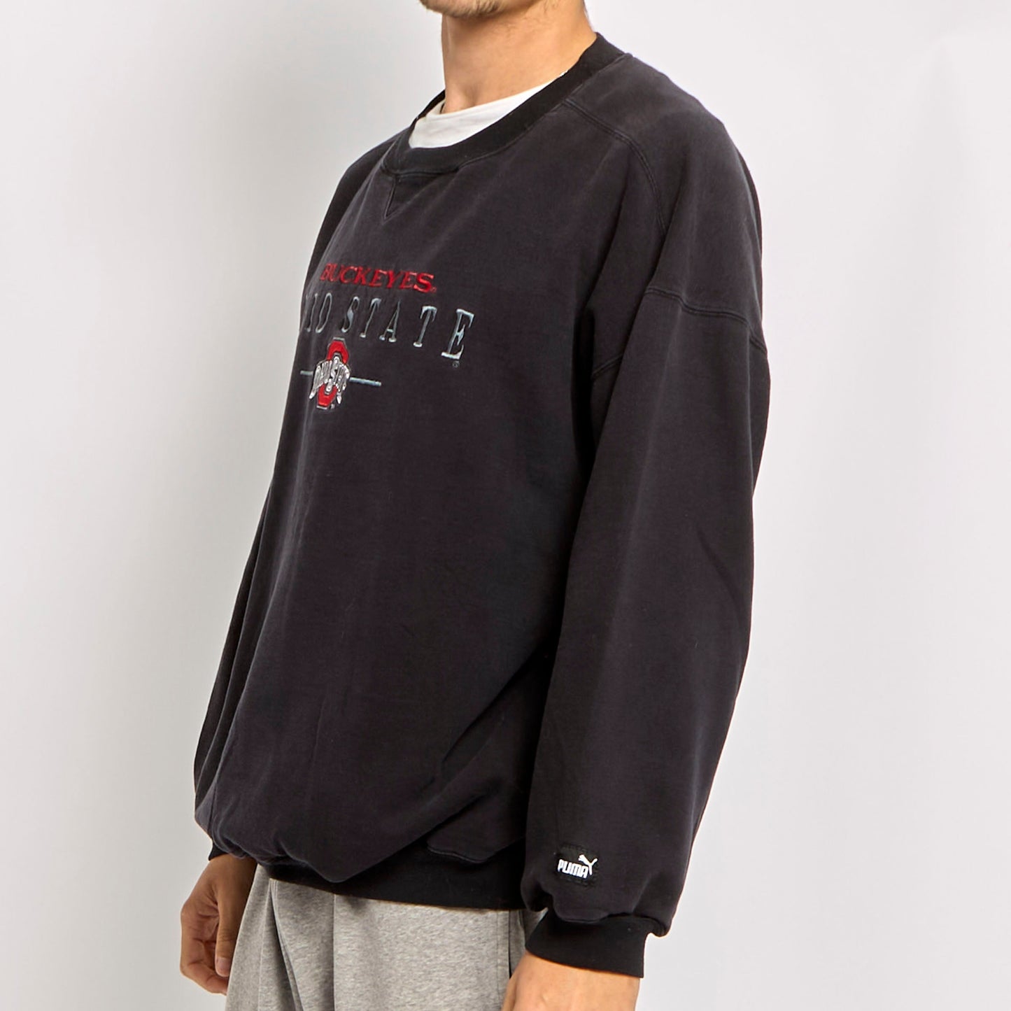 Embroided Logo Crewneck Sweater - XL