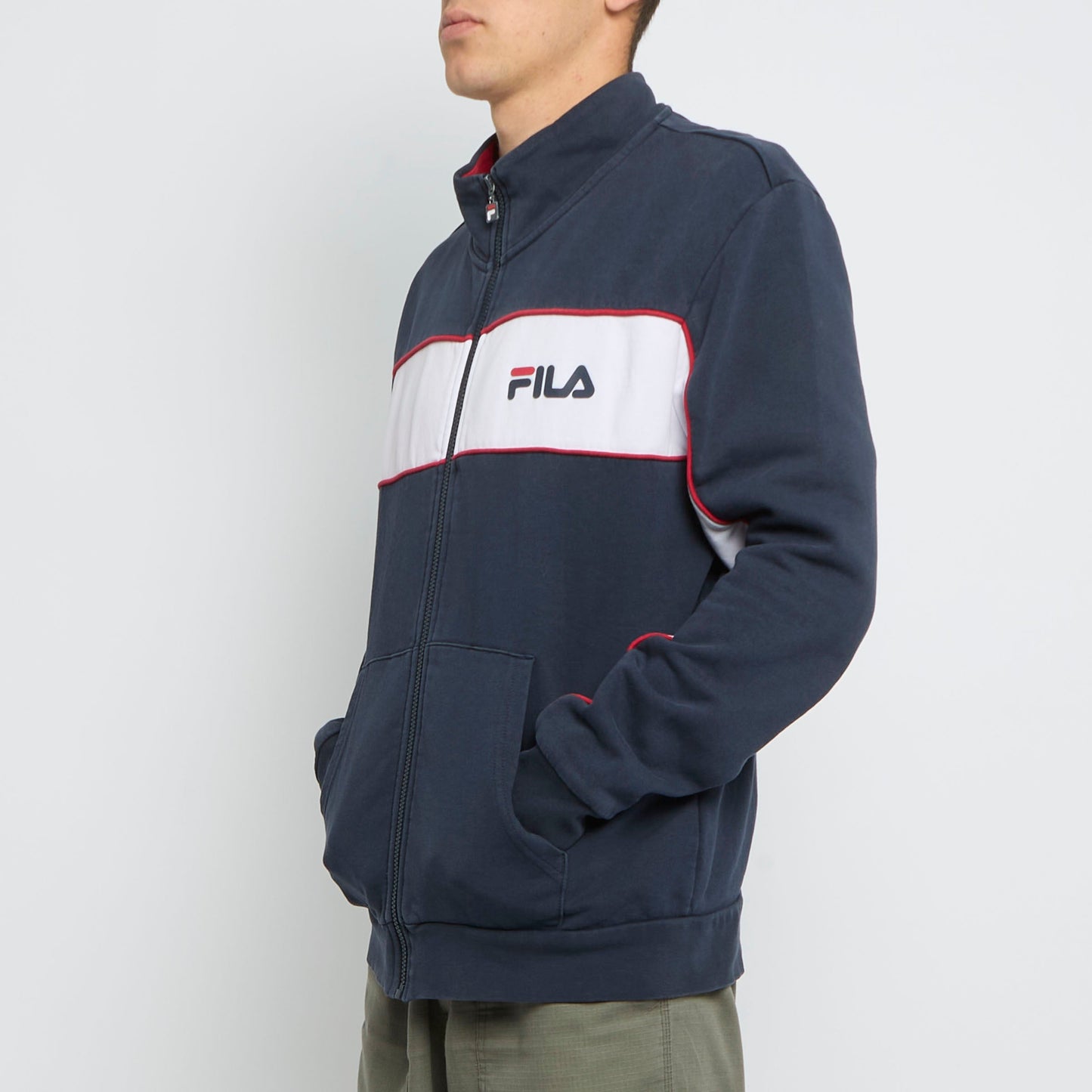 Fila Full Zip  Sweater - XL