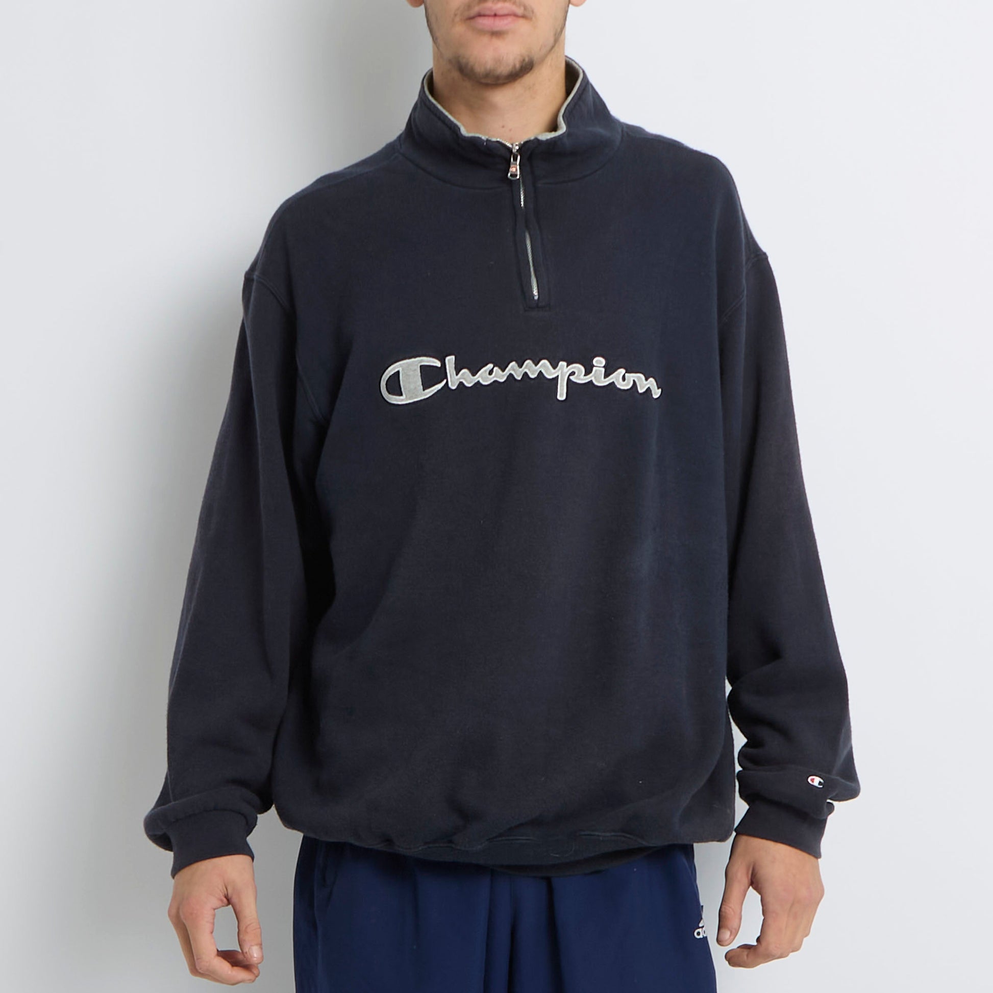 Champion 1/4 Zip Sweater - XL