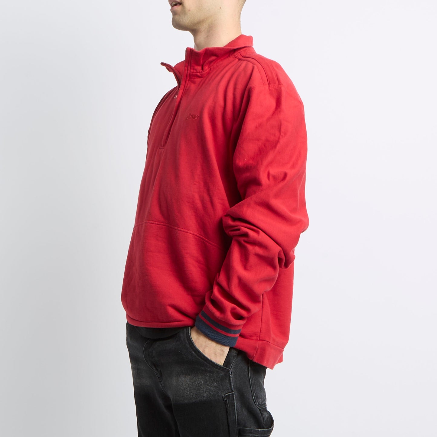 Asics Quarter Zip Jumper - XL