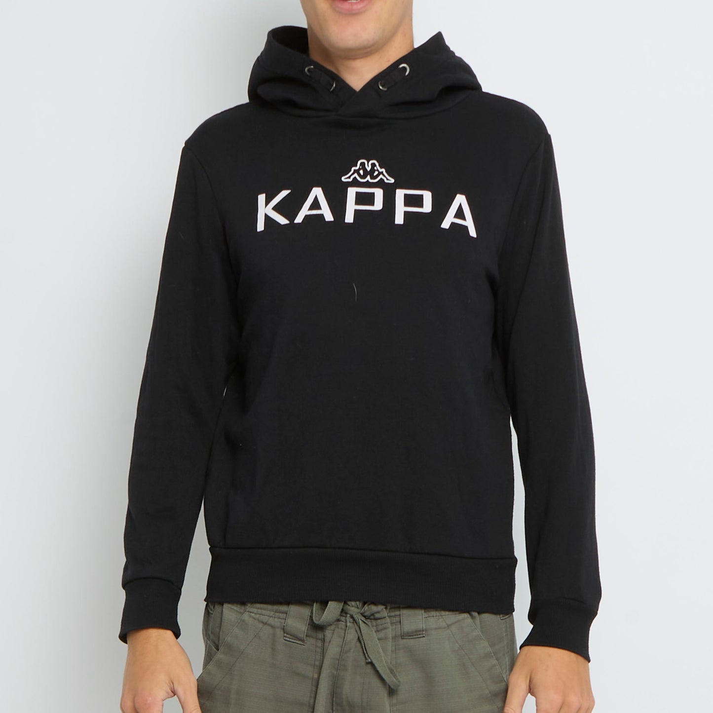 Kappa Logo Print Hoodie - XS