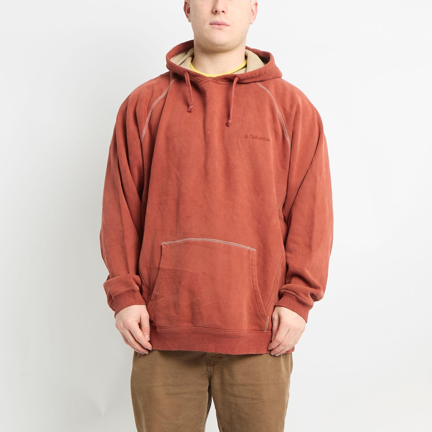 Columbia Contrast Stitch Hoodie - XXL