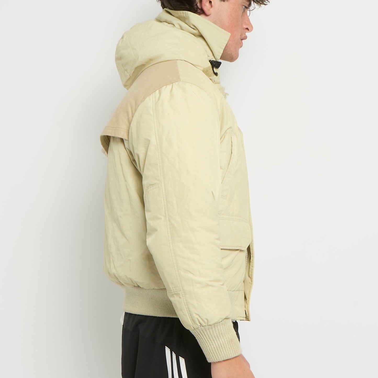 Woolrich Hooded Bomber Jacket - L