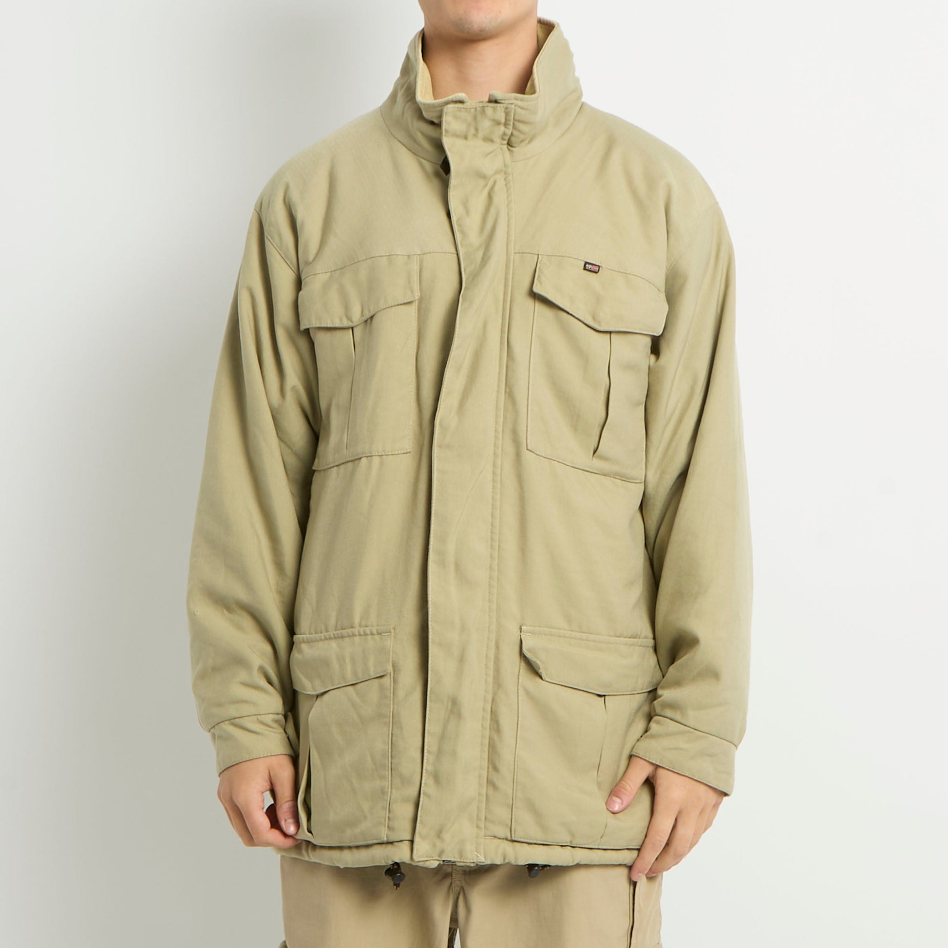 Napapijri Cotton Shirt Jacket - L