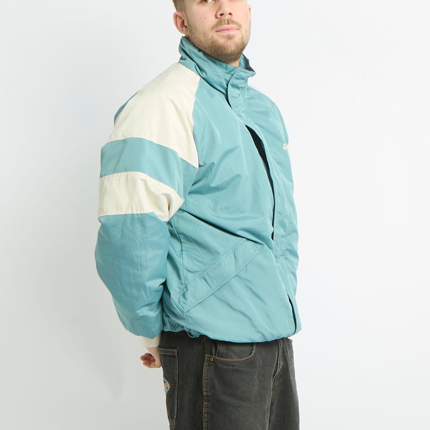 Adidas Block Colour Puffer Coat - L