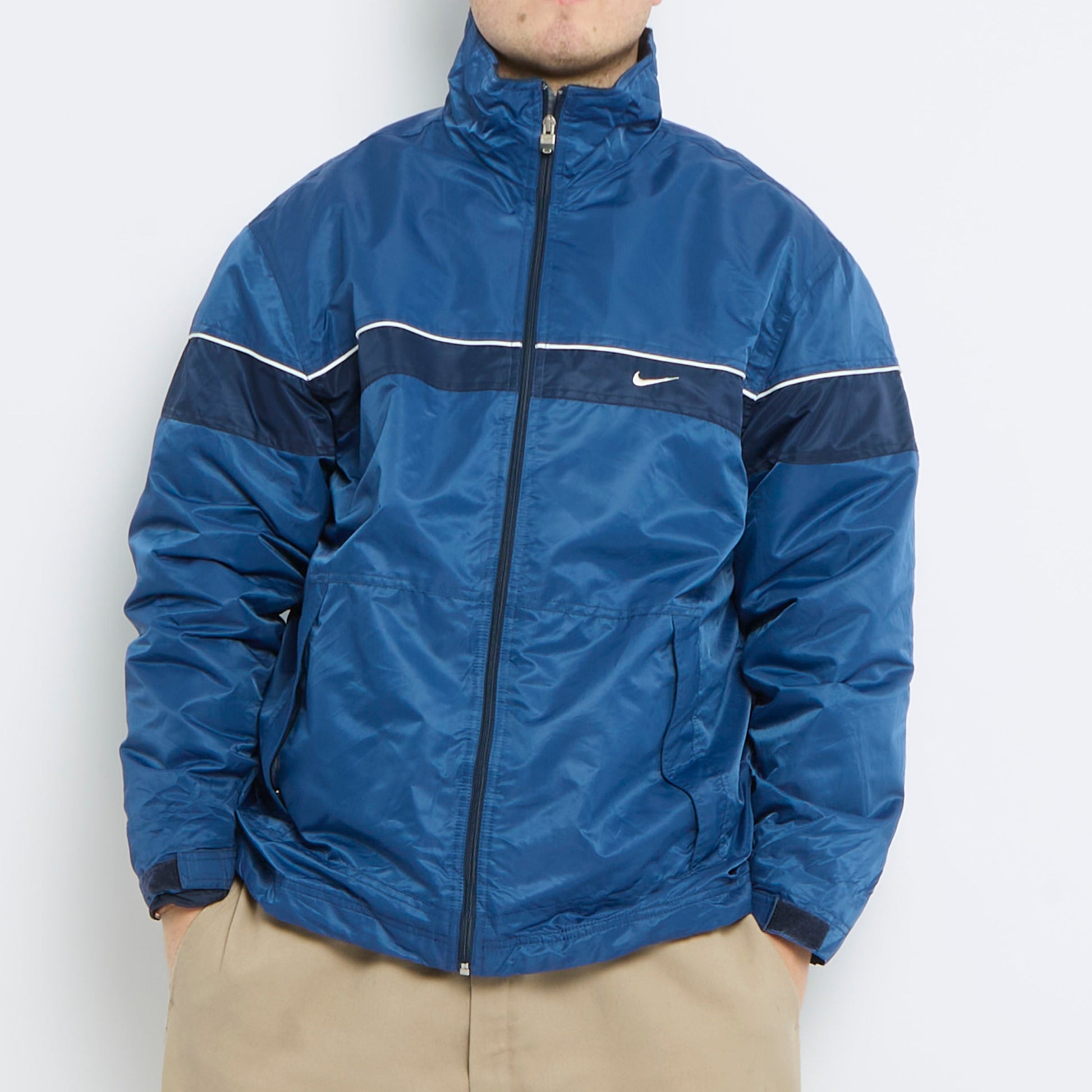 Nike Full Zip Embroided Jacket - L