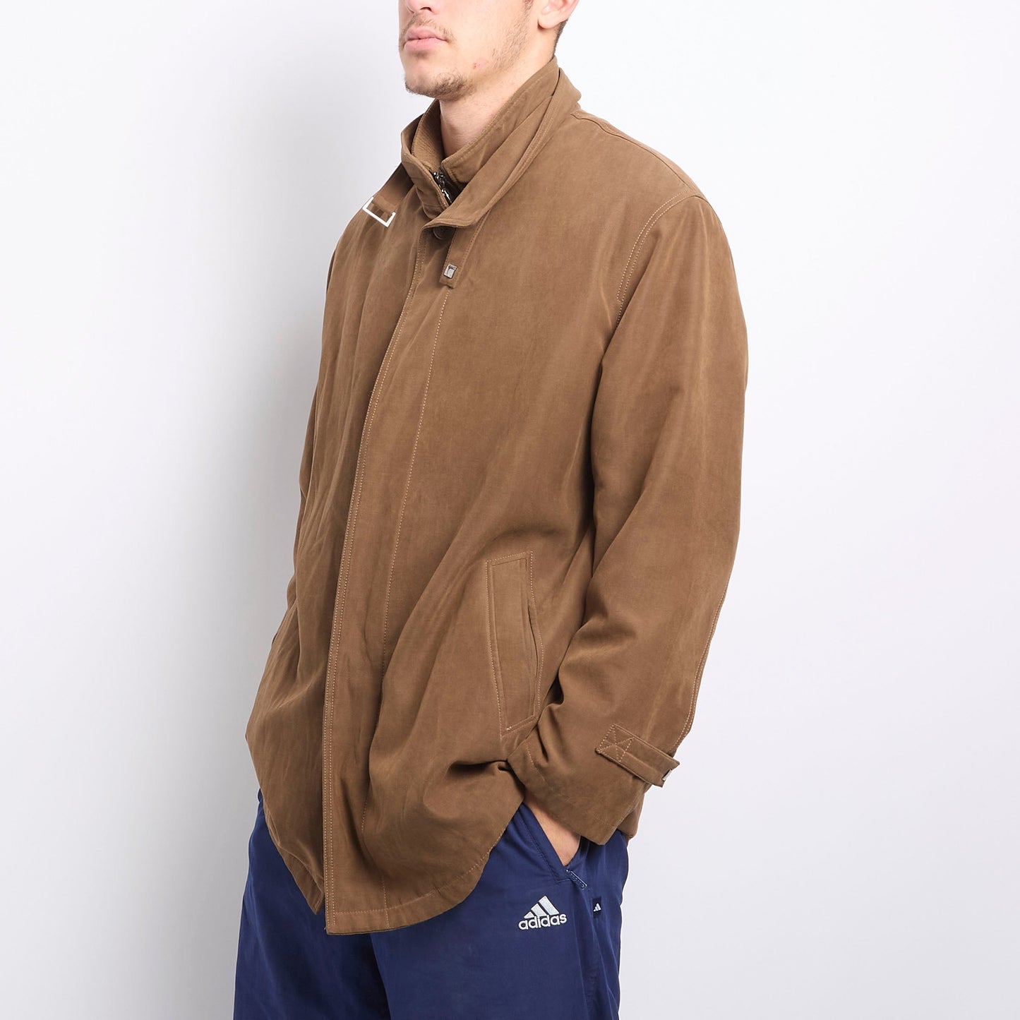 Timberland Logo Zip Up Jacket - L