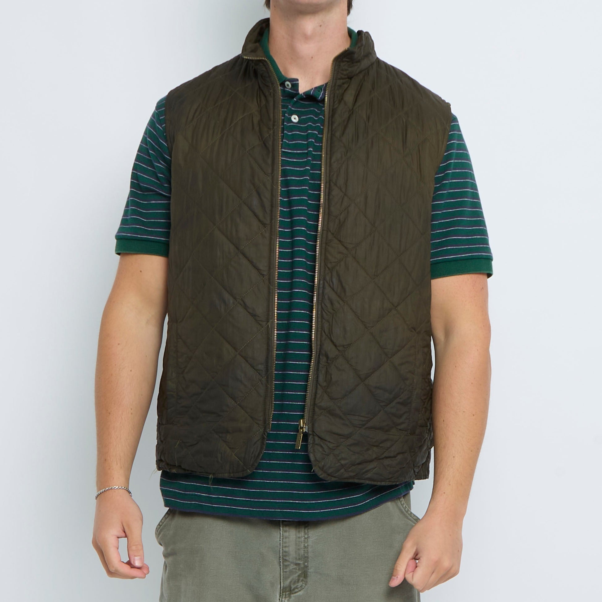 Barbour Diamond Stitch Gilet - L