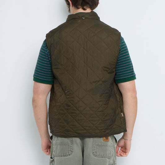 Barbour Diamond Stitch Gilet - L