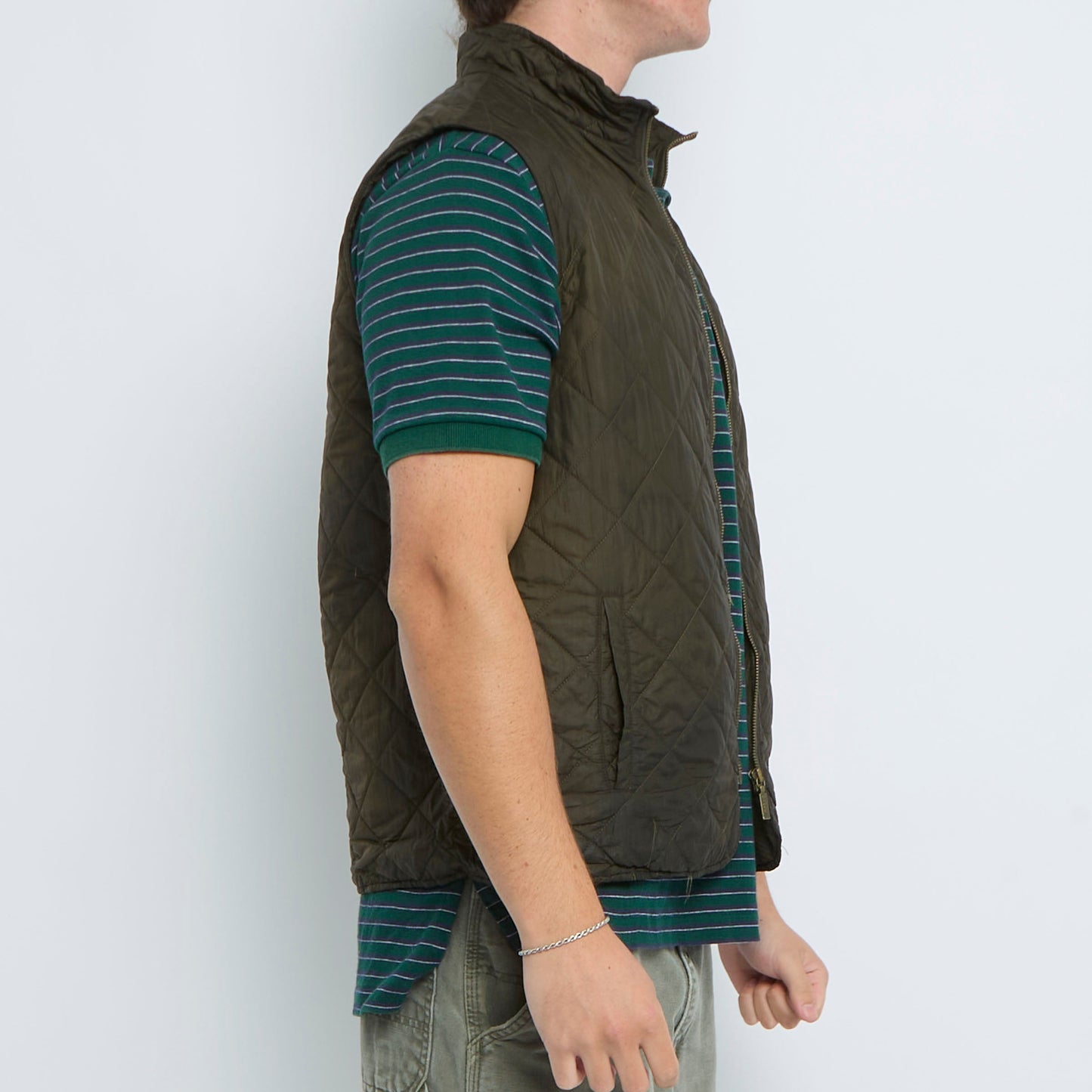 Barbour Diamond Stitch Gilet - L