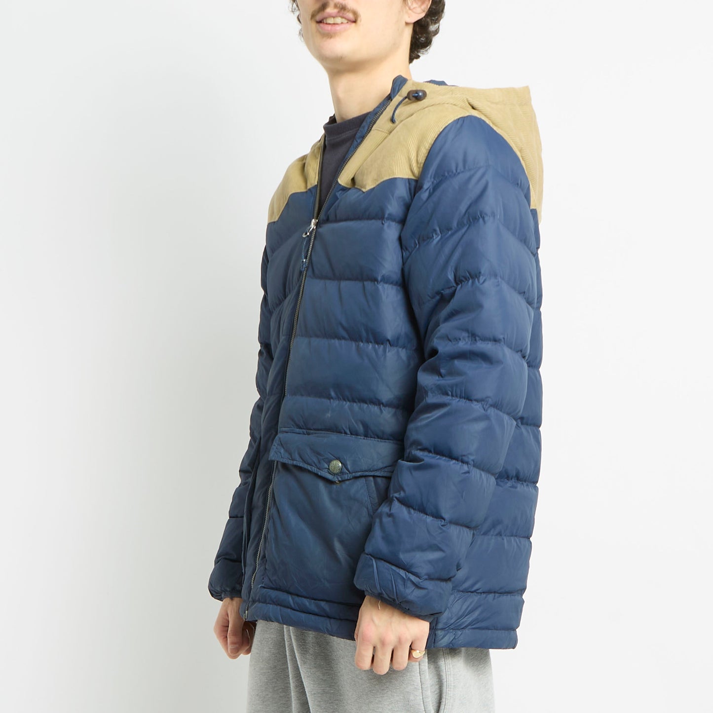 Levis Hooded Puffer Jacket - L