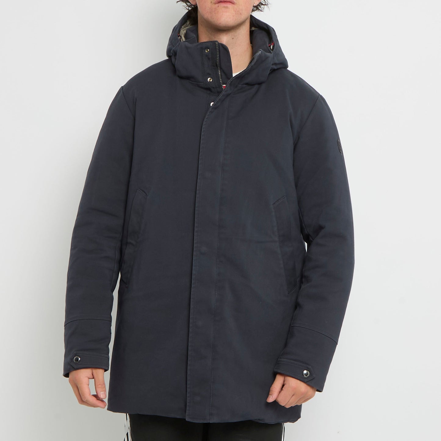 Conte Heavy Padded Hooded Jacket - L