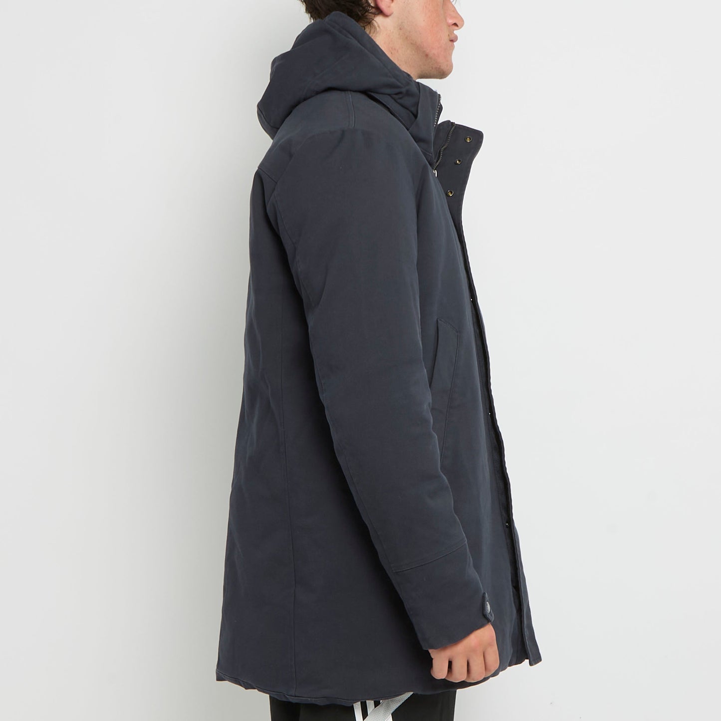 Conte Heavy Padded Hooded Jacket - L