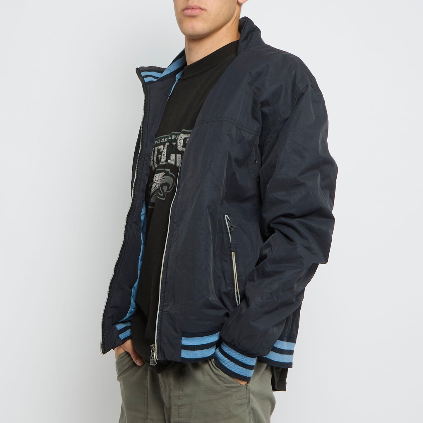 Sergio Tacchini Padded Bomber Jacket - L