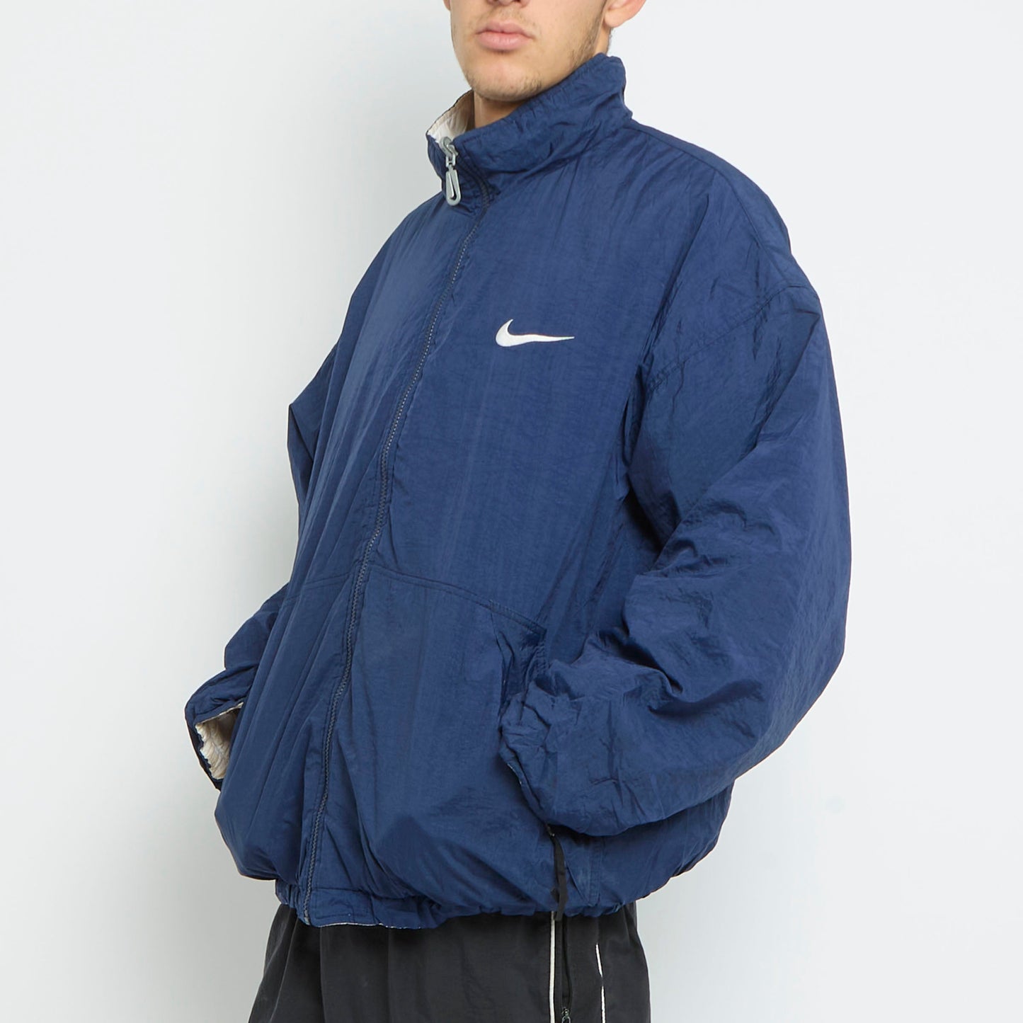 Nike Logo Bomber Jacket - L