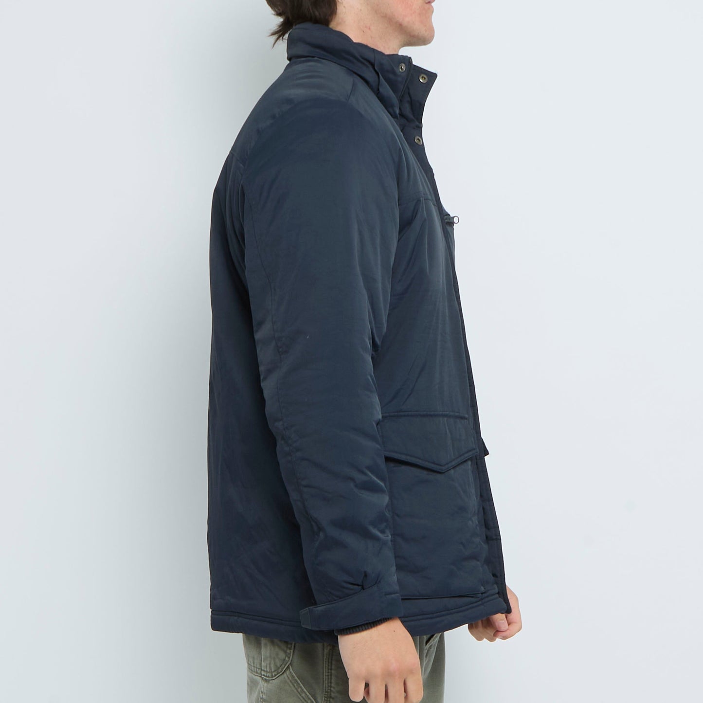 Champion Long Line Puffer Jacket- L