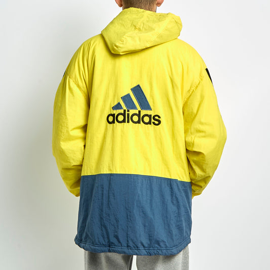 Adidas Hooded Windbreaker Jacket - L