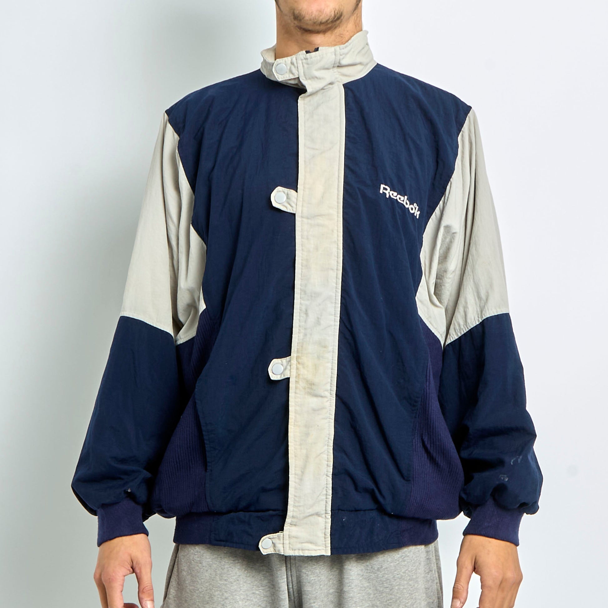 Reebok ZIp Up Windbreaker Jacket - L