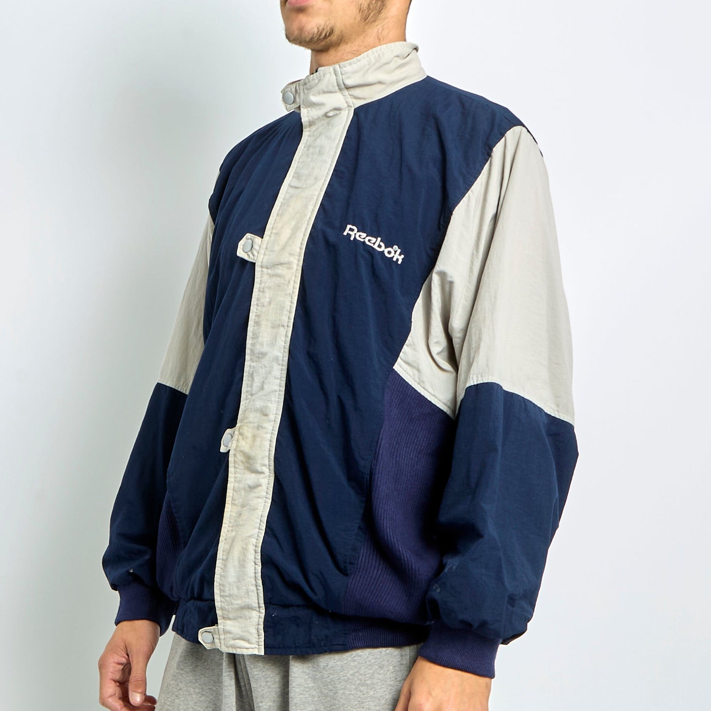 Reebok ZIp Up Windbreaker Jacket - L