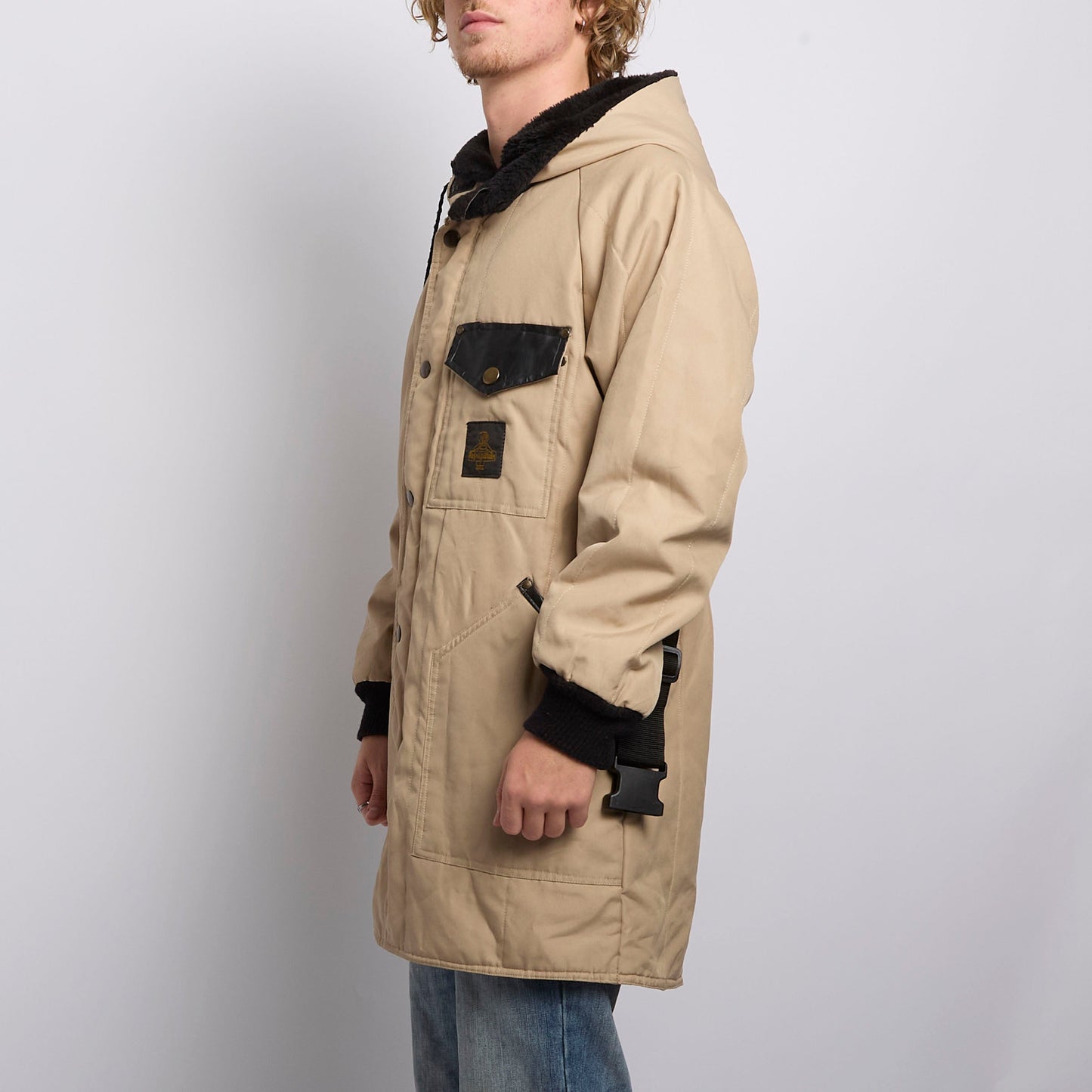 Refrigiwear Fleece Trim Long Jacket - M