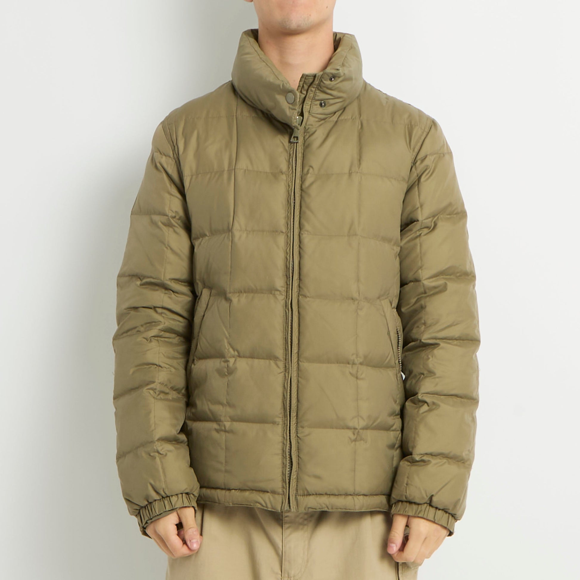 Gas Square Stitch Puffer Jacket - M