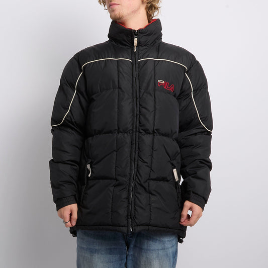 Fila Zip Up Puffer Jacket - M