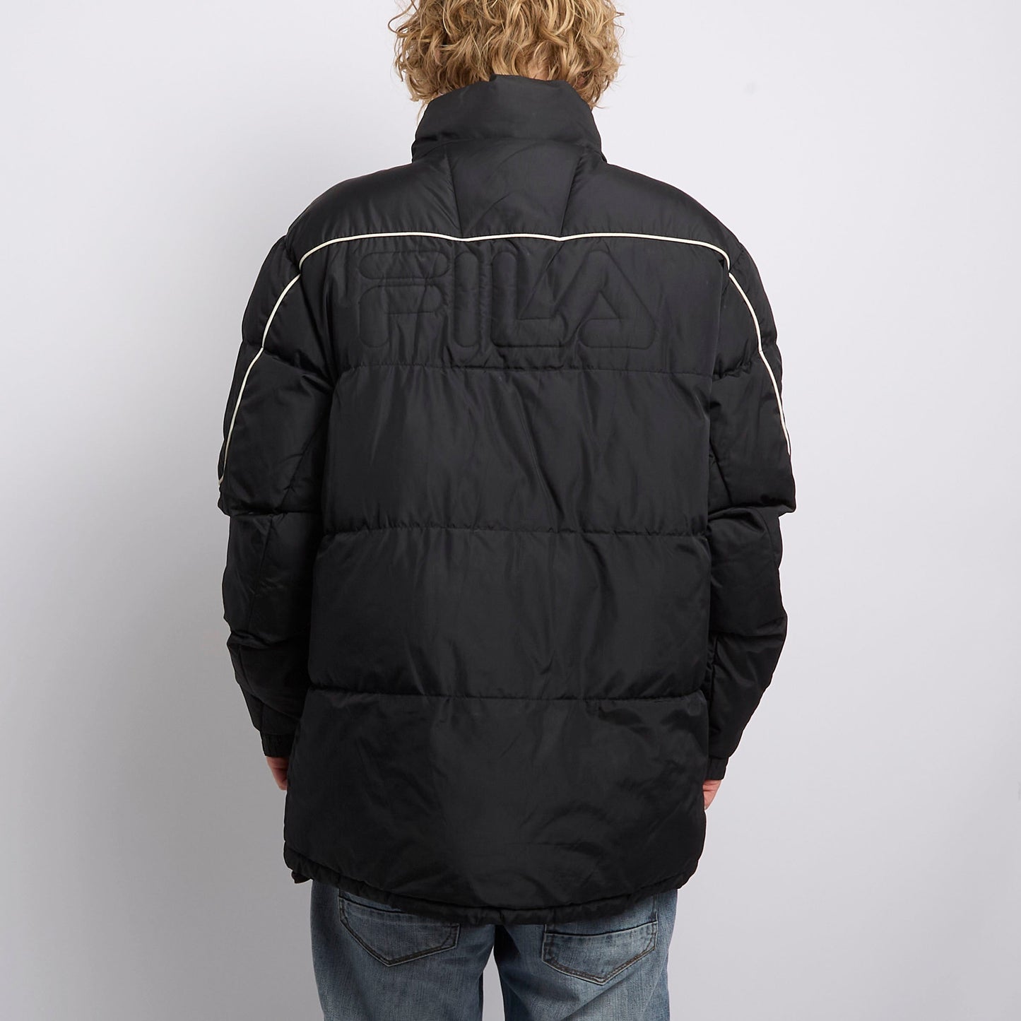 Fila Zip Up Puffer Jacket - M