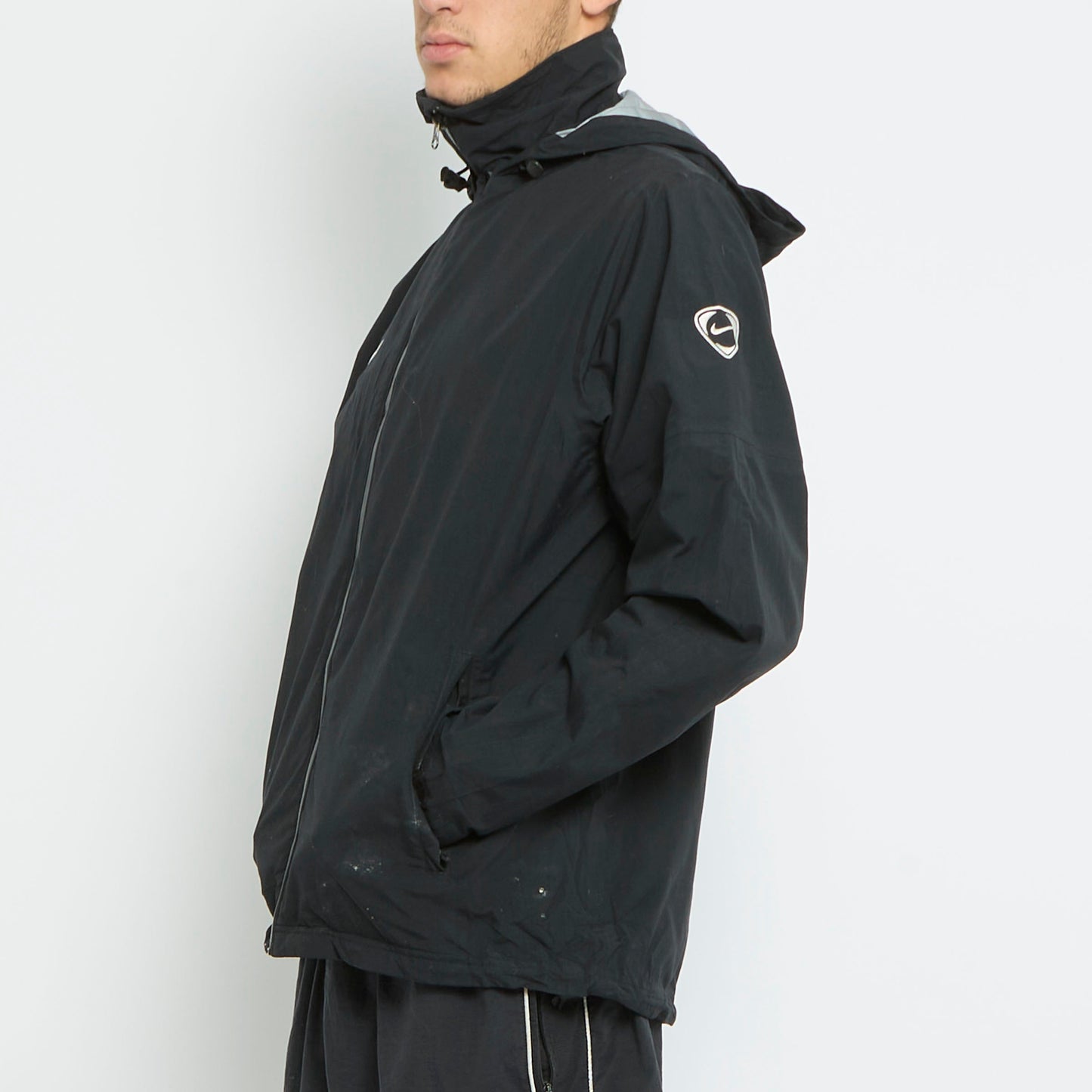 Nike Logo Light Windbreaker Jacket - M