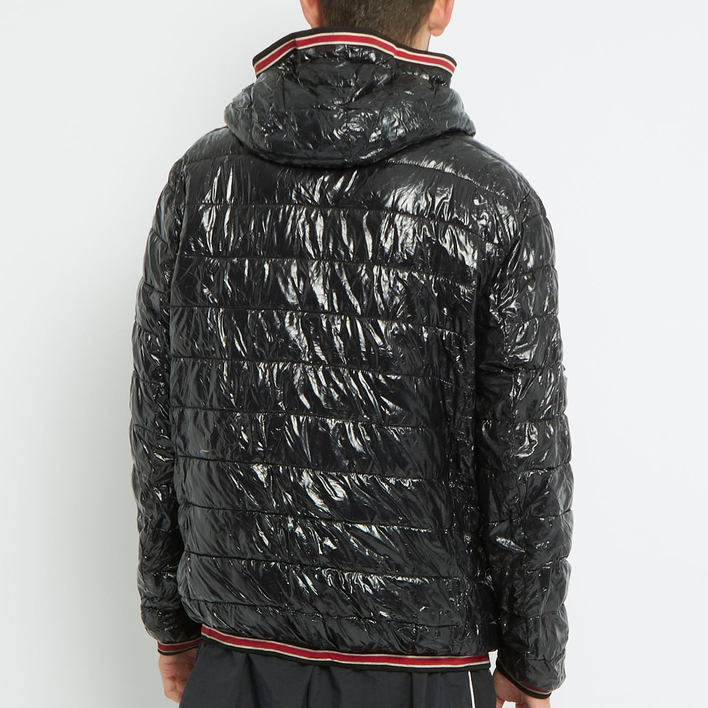 Calvin Klein Shiney Hooded Puffer Jacket - M