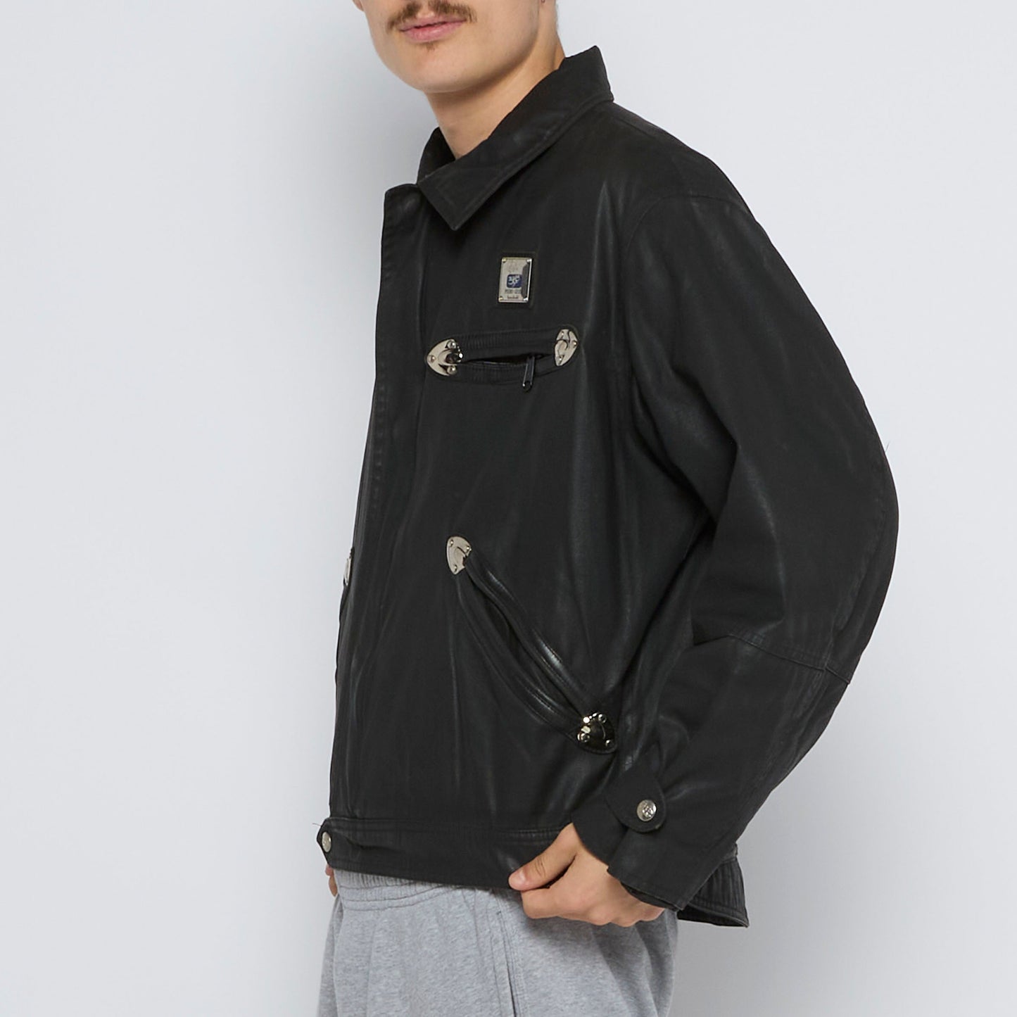 Pocket  Full Zip Jacket - M